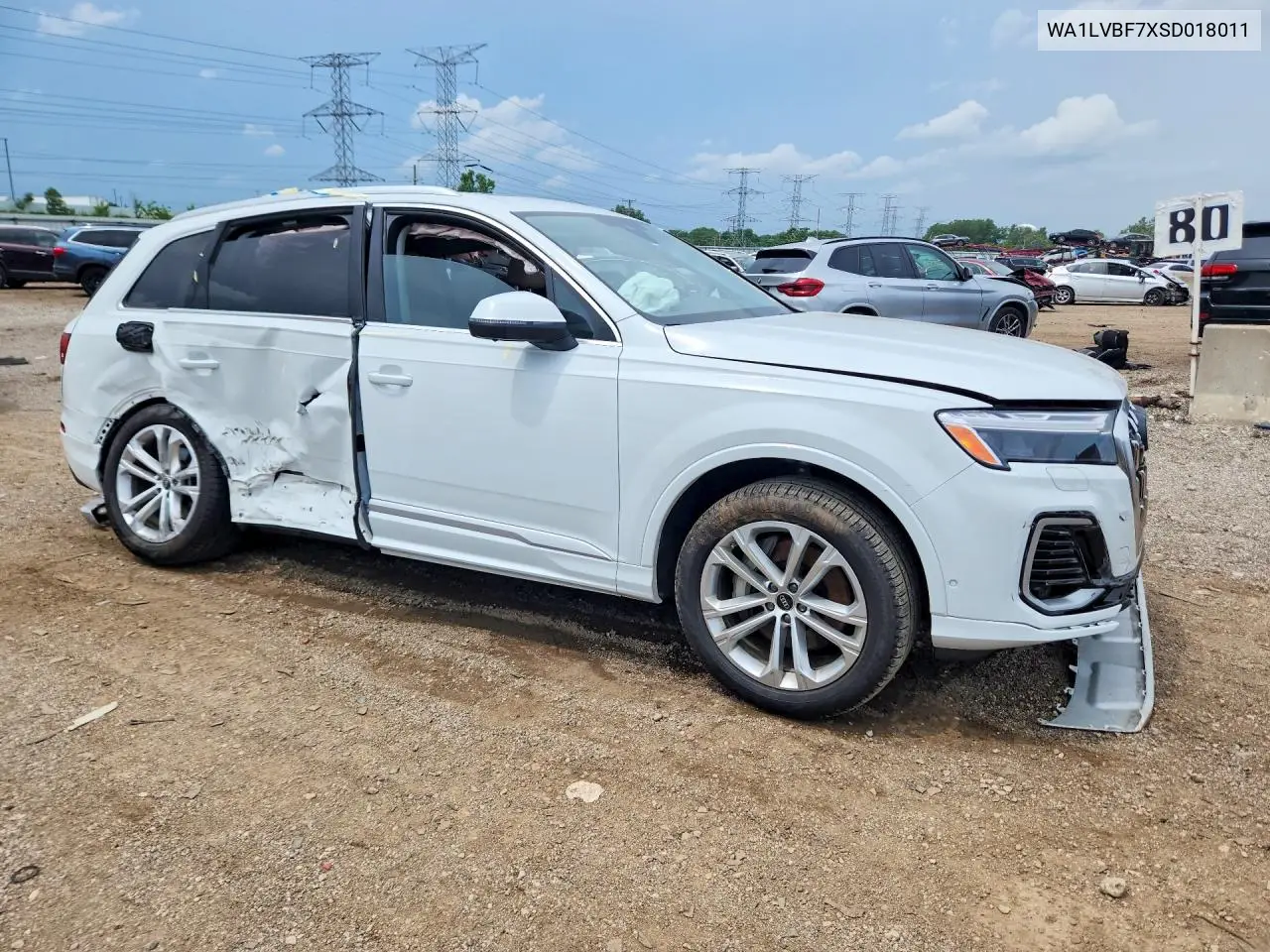 2025 Audi Q7 Premium Plus VIN: WA1LVBF7XSD018011 Lot: 56428306