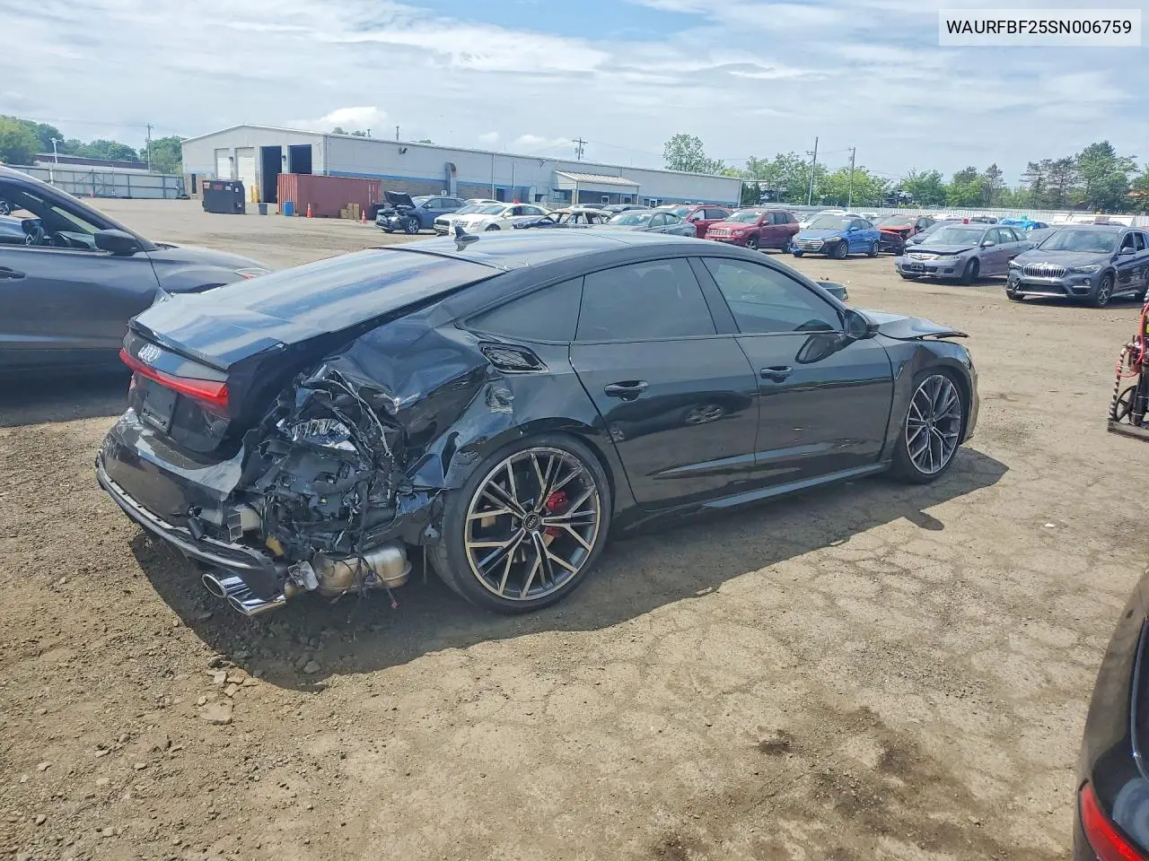 2025 Audi S7 Premium Plus VIN: WAURFBF25SN006759 Lot: 56664806