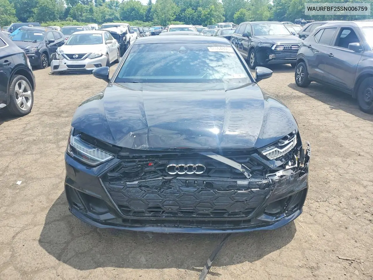 2025 Audi S7 Premium Plus VIN: WAURFBF25SN006759 Lot: 56664806