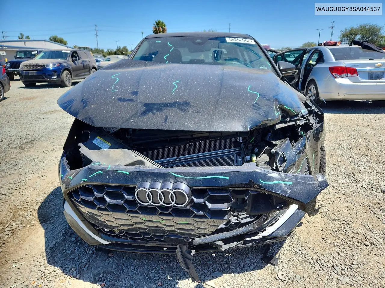 2025 Audi A3 Premium VIN: WAUGUDGY8SA044537 Lot: 56696506