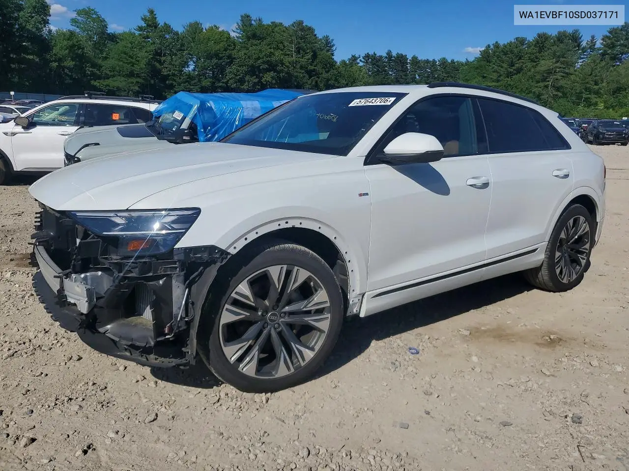 2025 Audi Q8 Premium Plus S-Line VIN: WA1EVBF10SD037171 Lot: 57643706