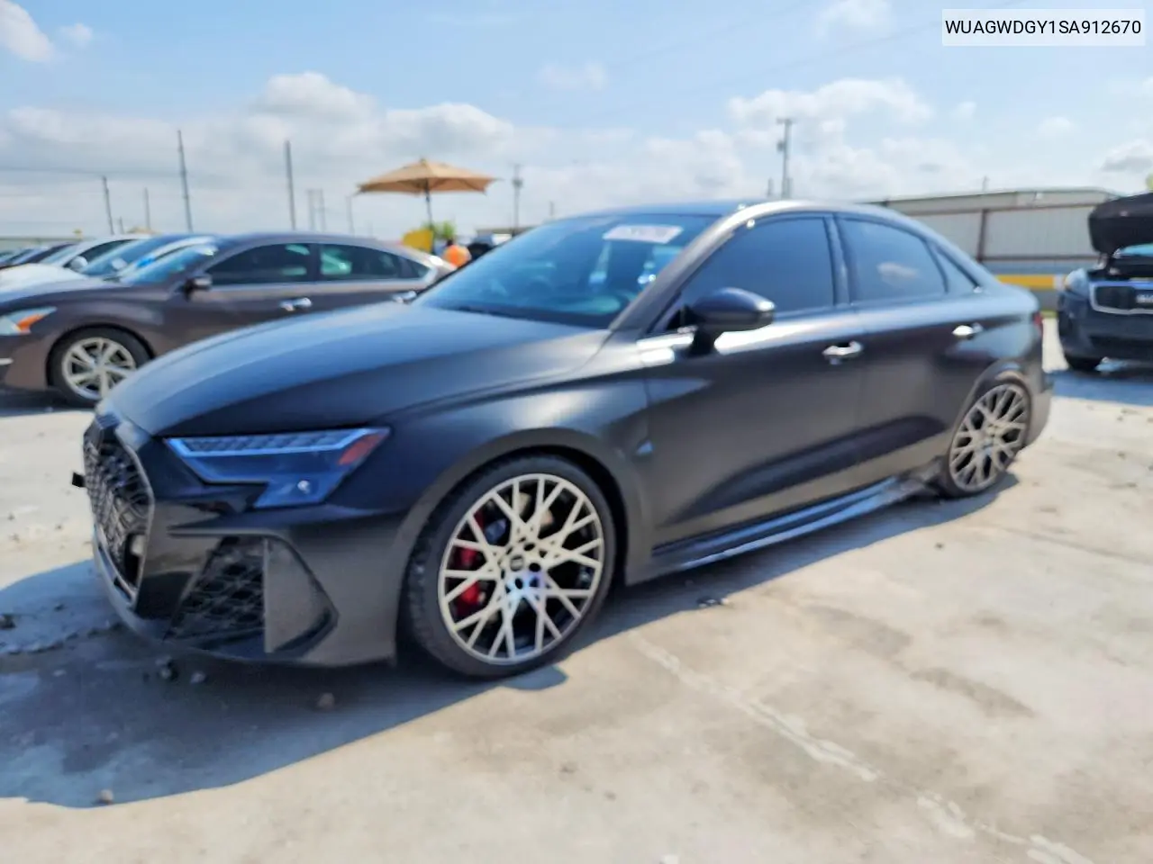 2025 Audi Rs3 VIN: WUAGWDGY1SA912670 Lot: 57934786