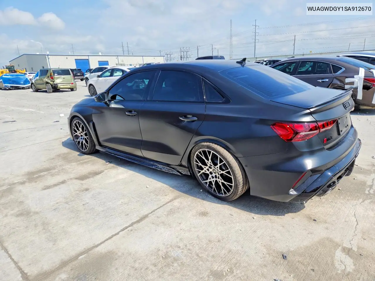 2025 Audi Rs3 VIN: WUAGWDGY1SA912670 Lot: 57934786