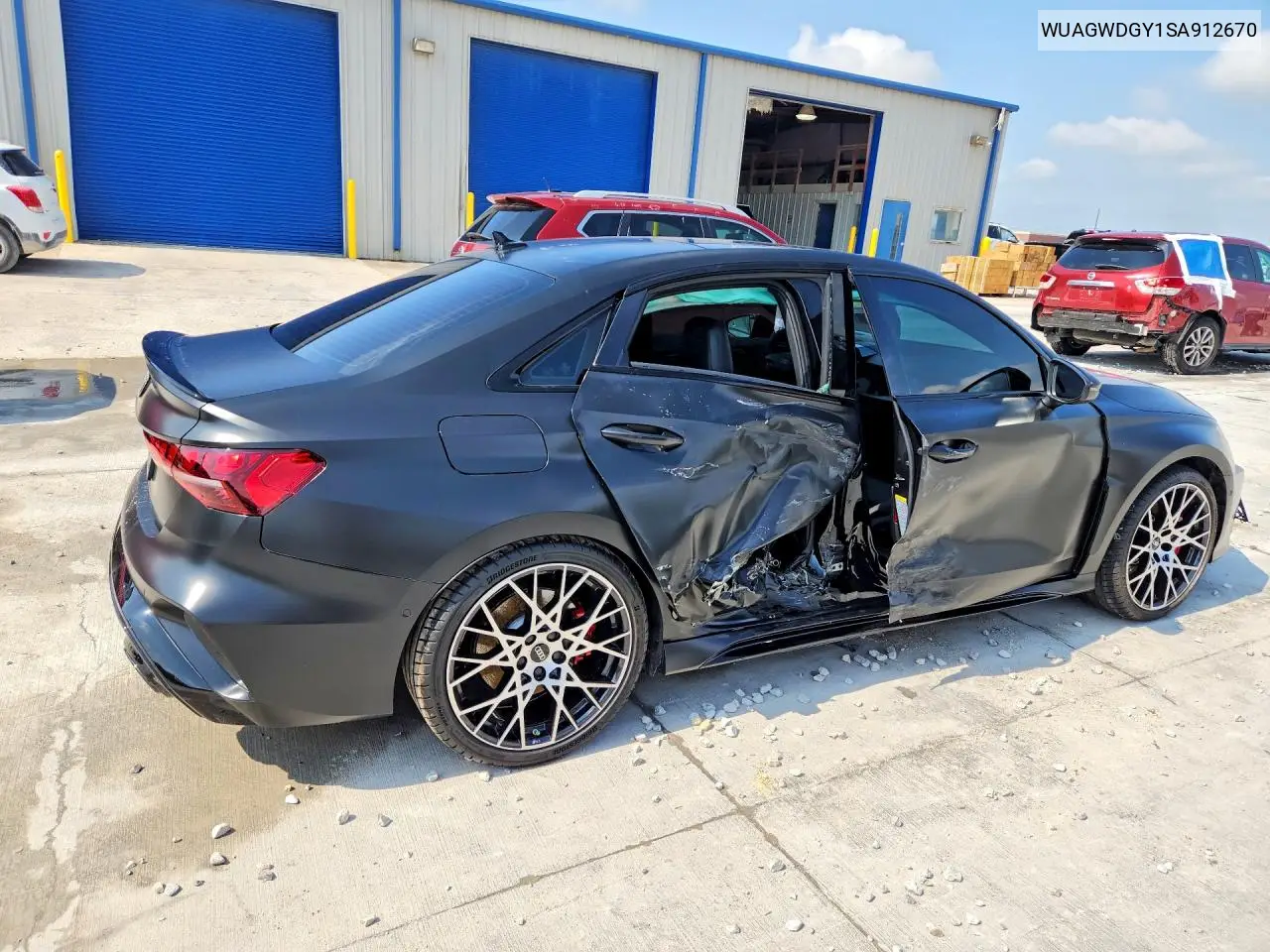 2025 Audi Rs3 VIN: WUAGWDGY1SA912670 Lot: 57934786