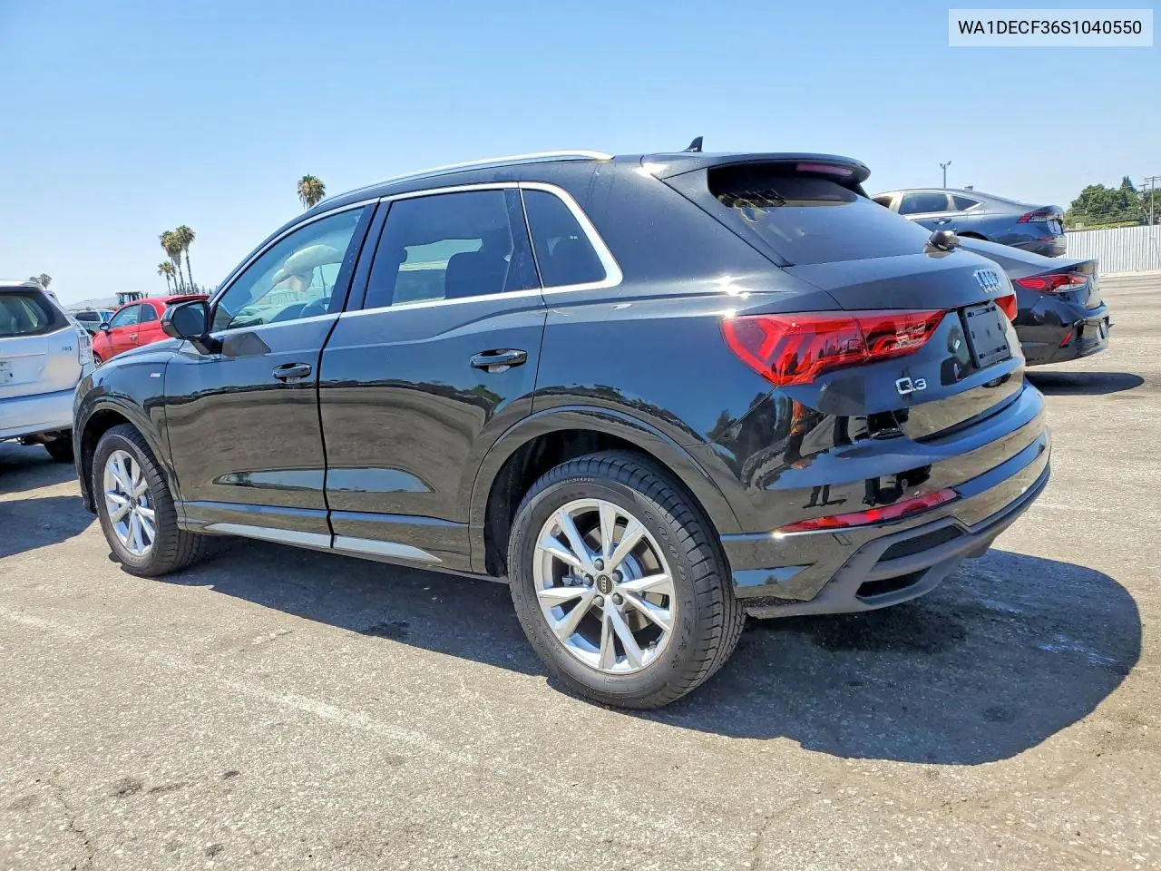 2025 Audi Q3 Premium S Line 45 VIN: WA1DECF36S1040550 Lot: 58224696