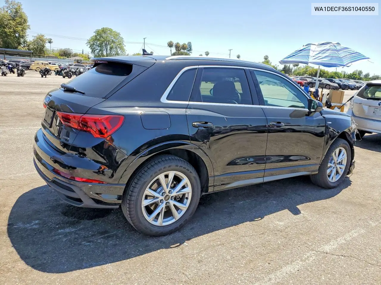 2025 Audi Q3 Premium S Line 45 VIN: WA1DECF36S1040550 Lot: 58224696