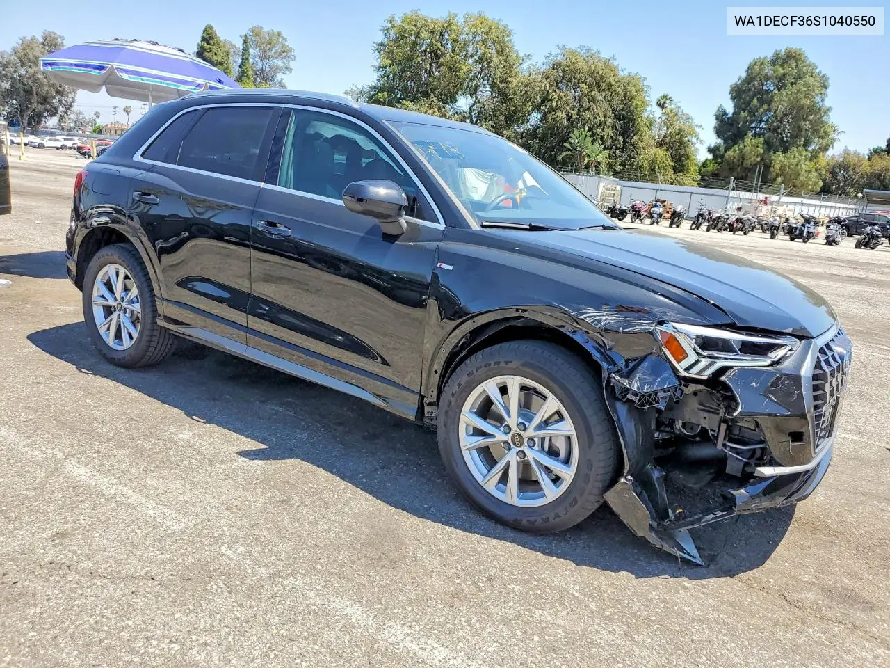 2025 Audi Q3 Premium S Line 45 VIN: WA1DECF36S1040550 Lot: 58224696