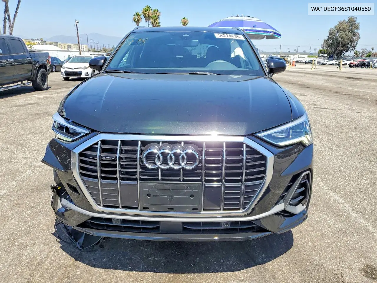 2025 Audi Q3 Premium S Line 45 VIN: WA1DECF36S1040550 Lot: 58224696