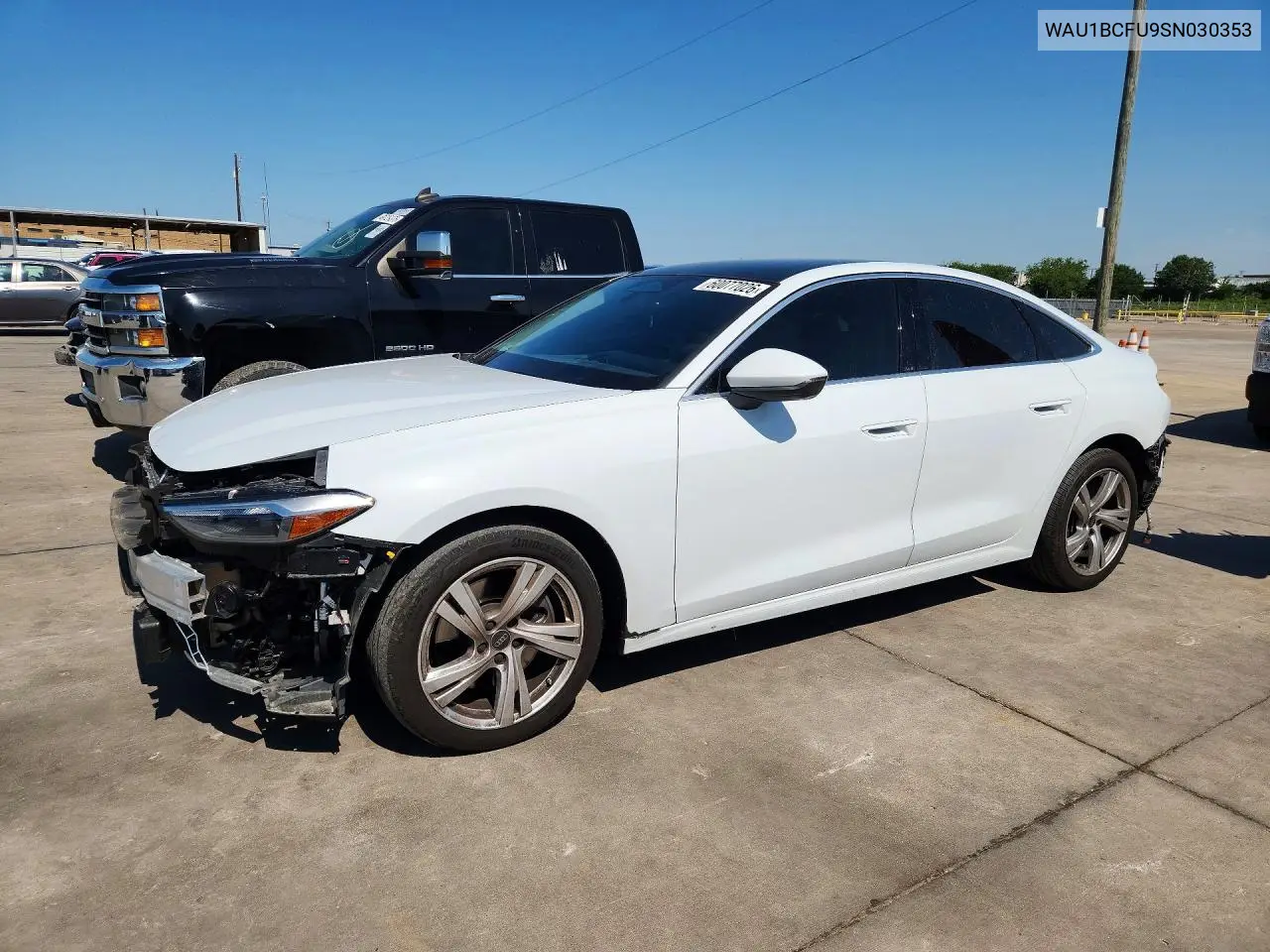 2025 Audi A5 Premium VIN: WAU1BCFU9SN030353 Lot: 60077026