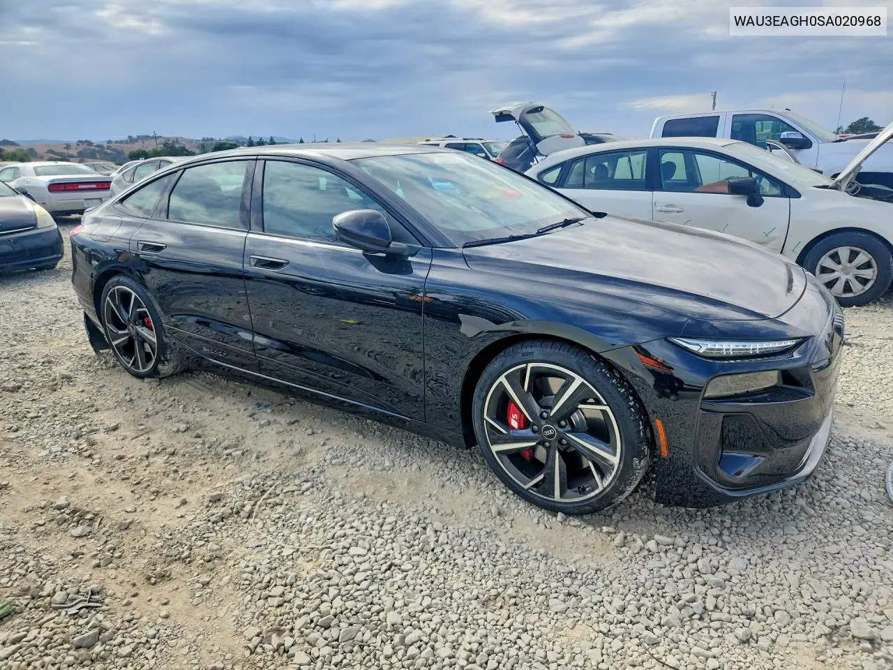2025 Audi S6 E-Tron Prestige VIN: WAU3EAGH0SA020968 Lot: 61012866
