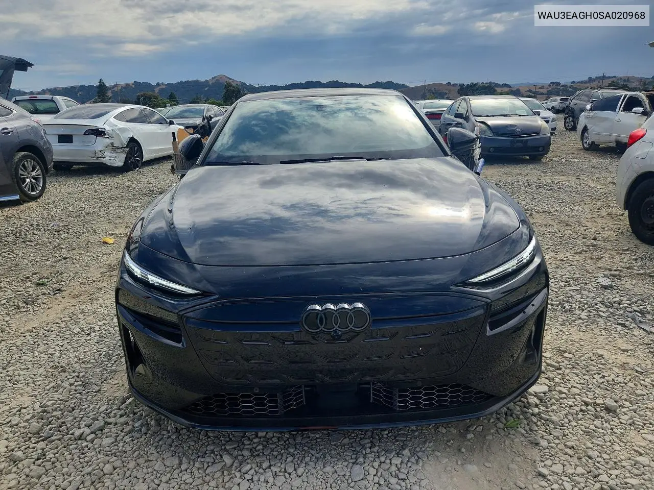2025 Audi S6 E-Tron Prestige VIN: WAU3EAGH0SA020968 Lot: 61012866