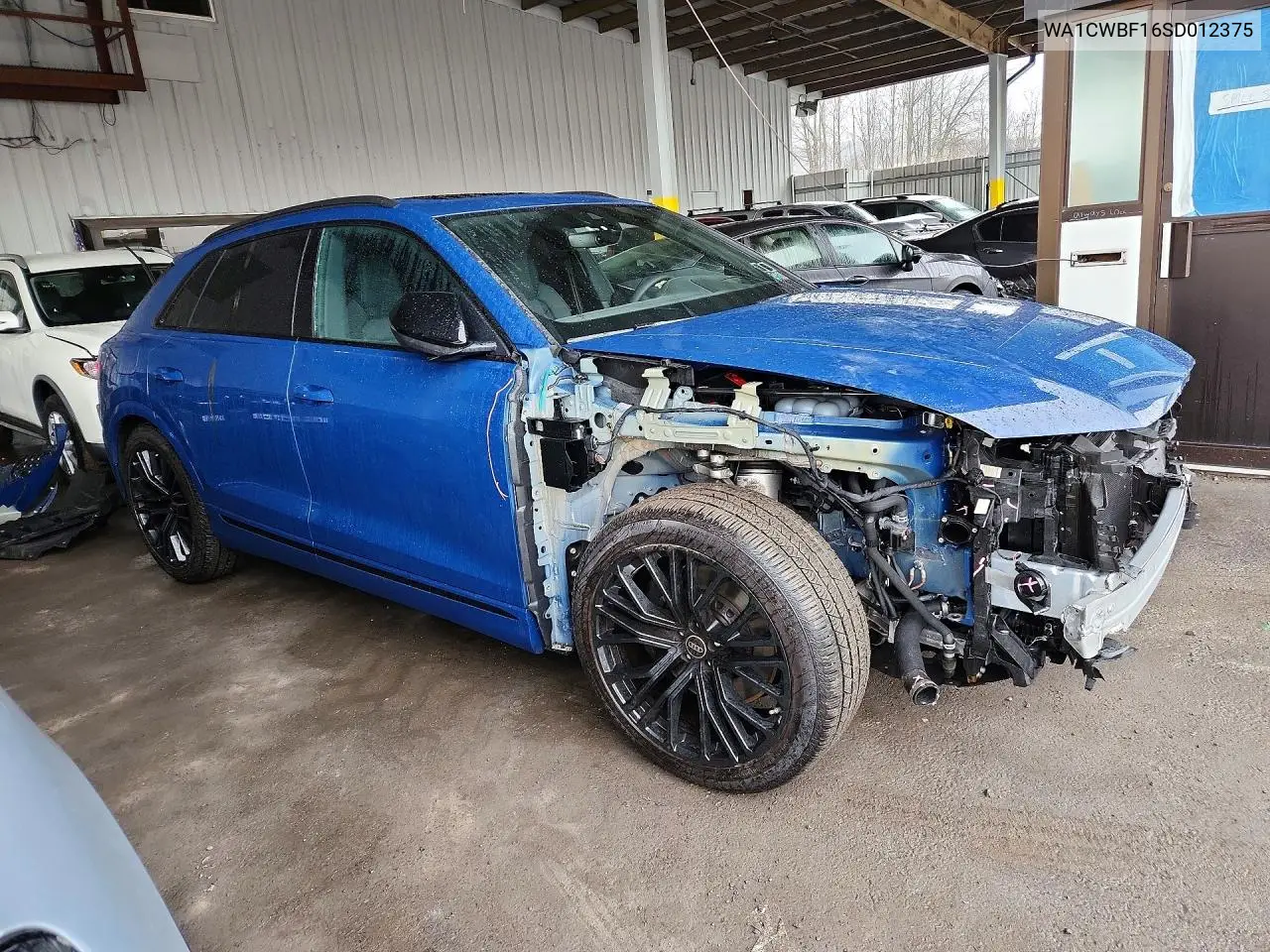 2025 Audi Sq8 Prestige VIN: WA1CWBF16SD012375 Lot: 79355885