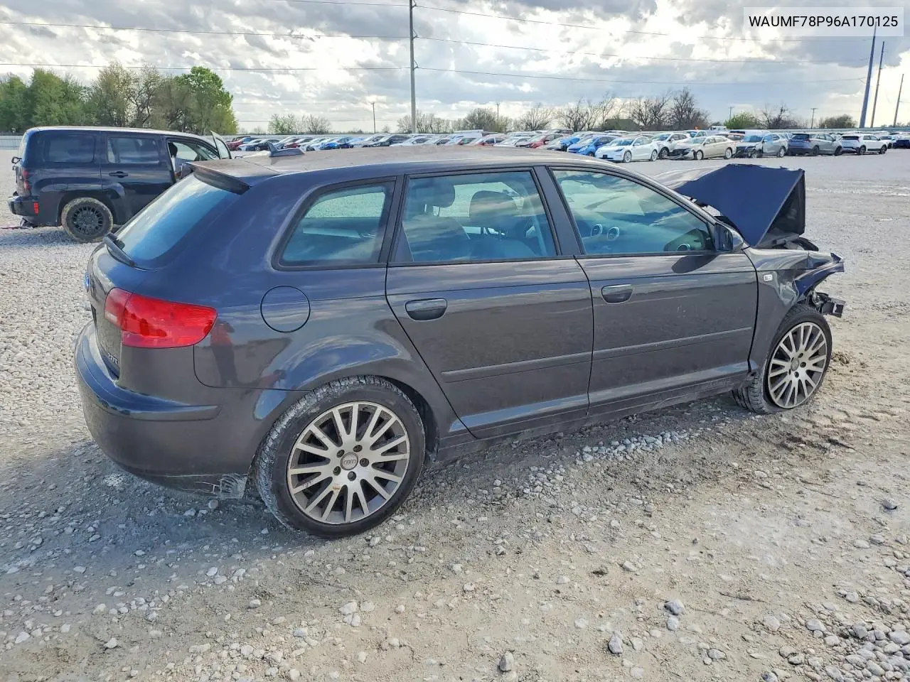 2006 Audi A3 2.0 Sport VIN: WAUMF78P96A170125 Lot: 45912626