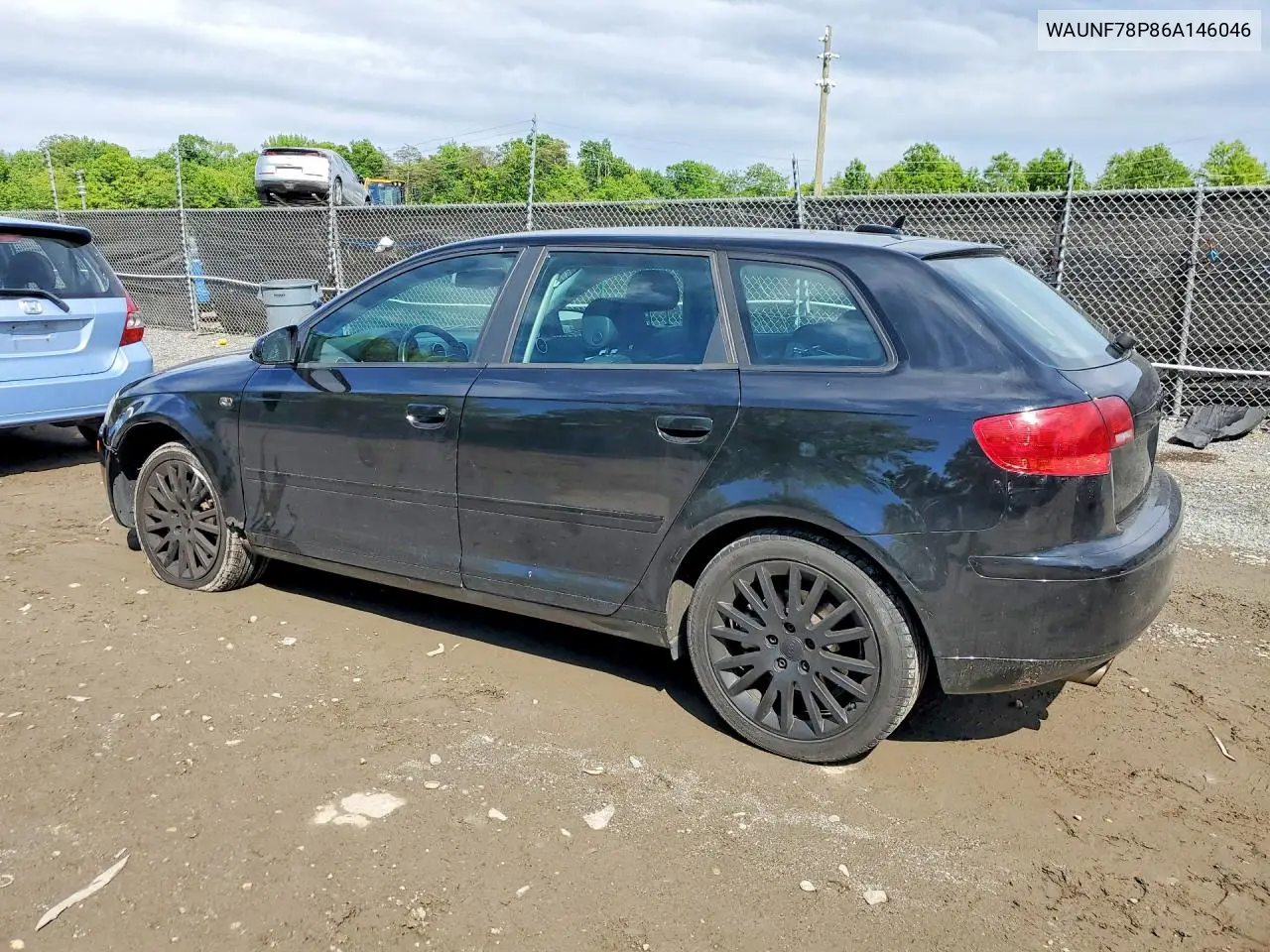 2006 Audi A3 2.0 Premium VIN: WAUNF78P86A146046 Lot: 53324926