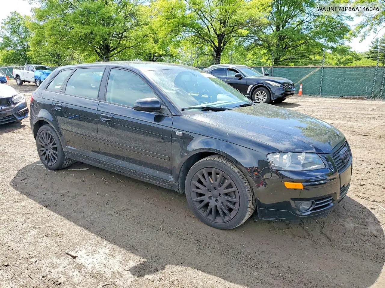 2006 Audi A3 2.0 Premium VIN: WAUNF78P86A146046 Lot: 53324926