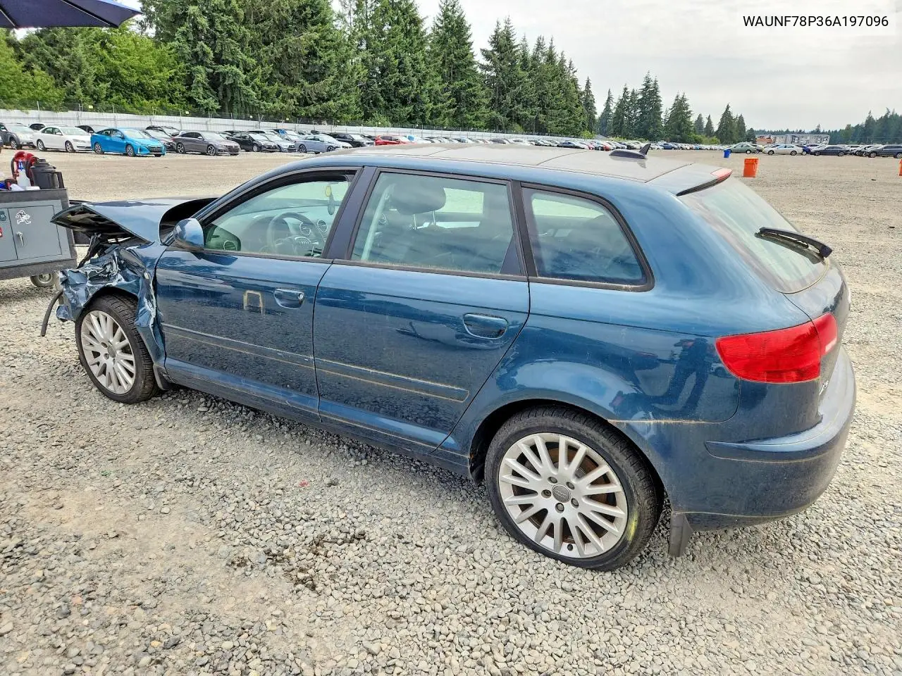 2006 Audi A3 2.0 Premium VIN: WAUNF78P36A197096 Lot: 61501366