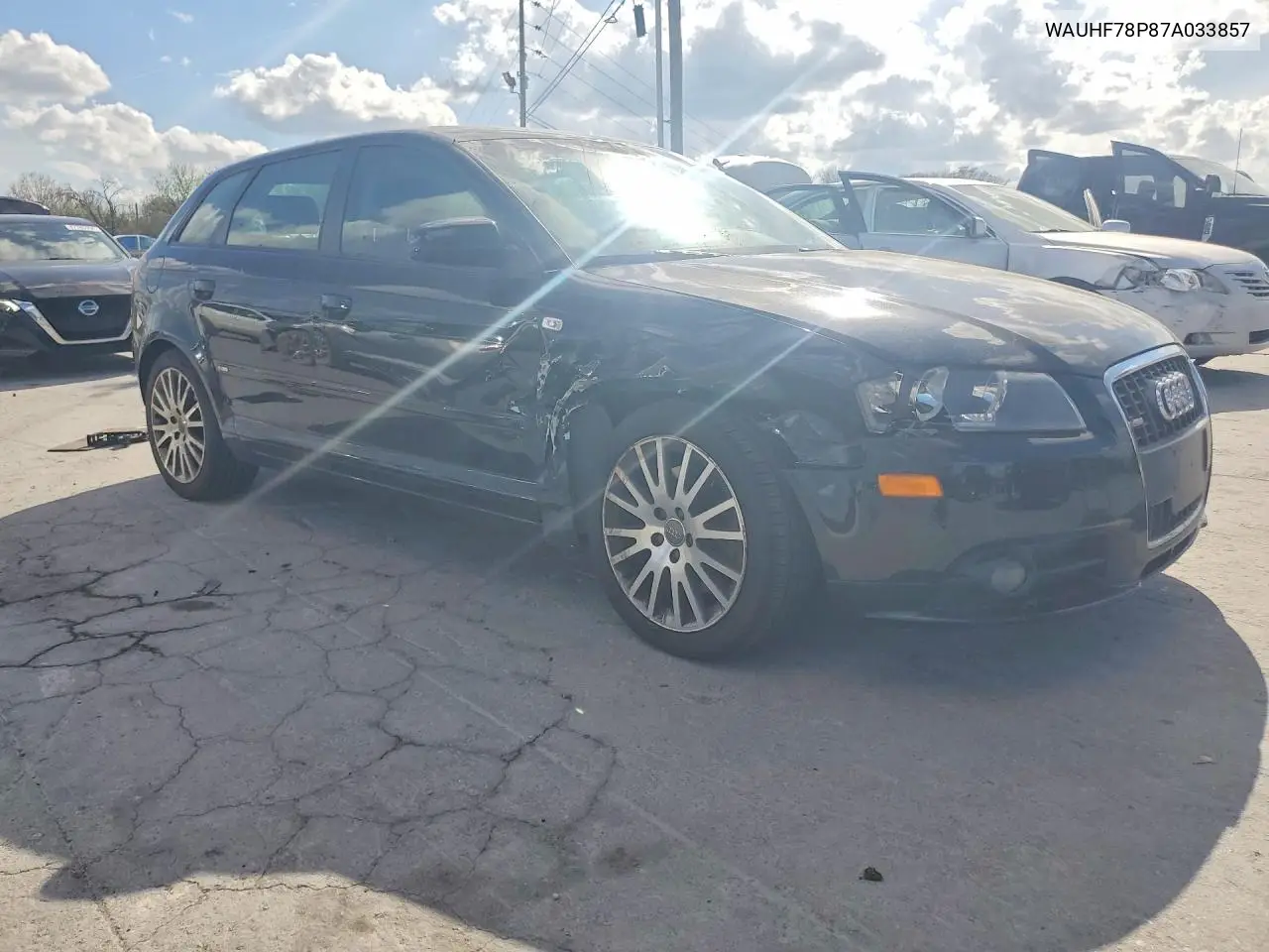 2007 Audi A3 2 VIN: WAUHF78P87A033857 Lot: 48047146