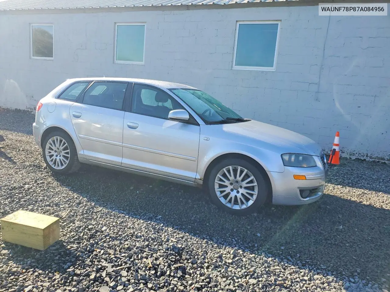 2007 Audi A3 2.0 Premium VIN: WAUNF78P87A084956 Lot: 50965236