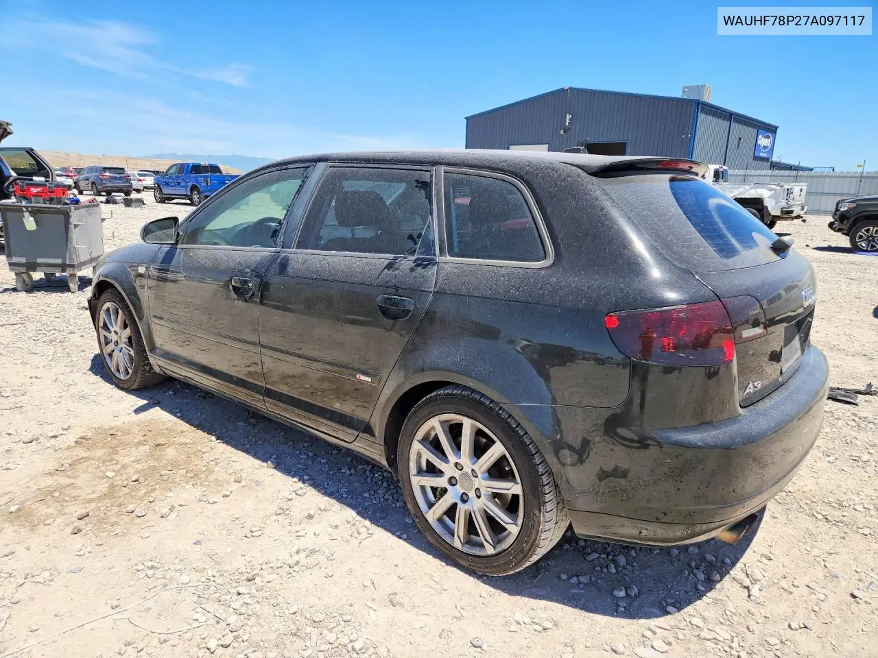 2007 Audi A3 2 VIN: WAUHF78P27A097117 Lot: 57413246