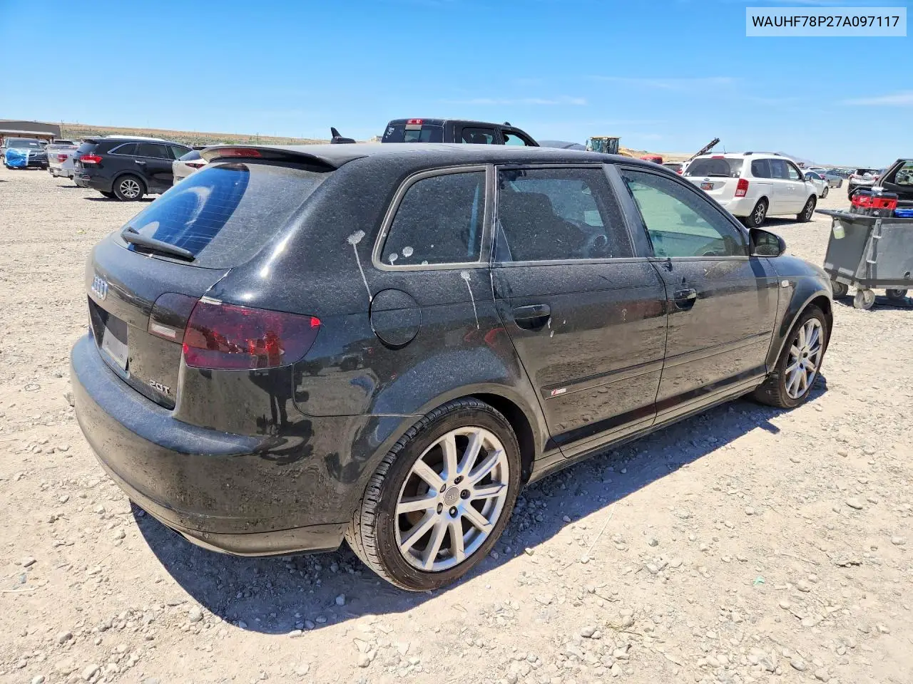 2007 Audi A3 2 VIN: WAUHF78P27A097117 Lot: 57413246