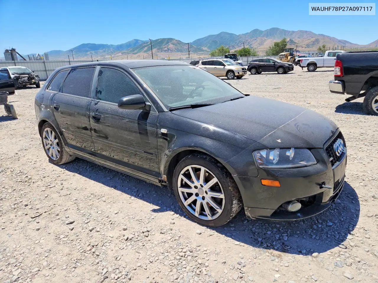 2007 Audi A3 2 VIN: WAUHF78P27A097117 Lot: 57413246