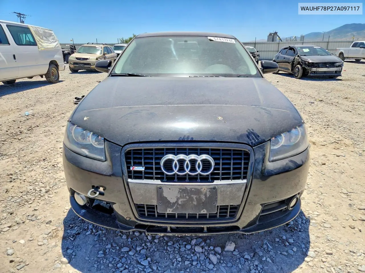 2007 Audi A3 2 VIN: WAUHF78P27A097117 Lot: 57413246