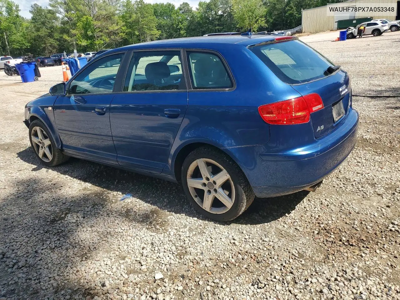 2007 Audi A3 2 VIN: WAUHF78PX7A053348 Lot: 57879126