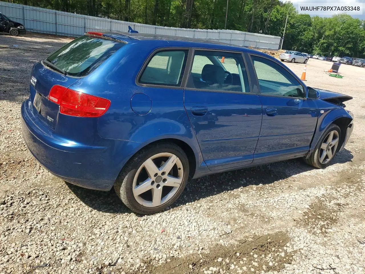 2007 Audi A3 2 VIN: WAUHF78PX7A053348 Lot: 57879126