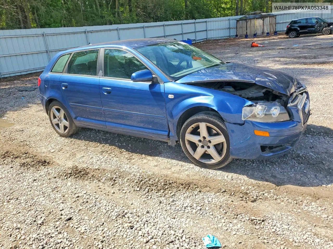 2007 Audi A3 2 VIN: WAUHF78PX7A053348 Lot: 57879126