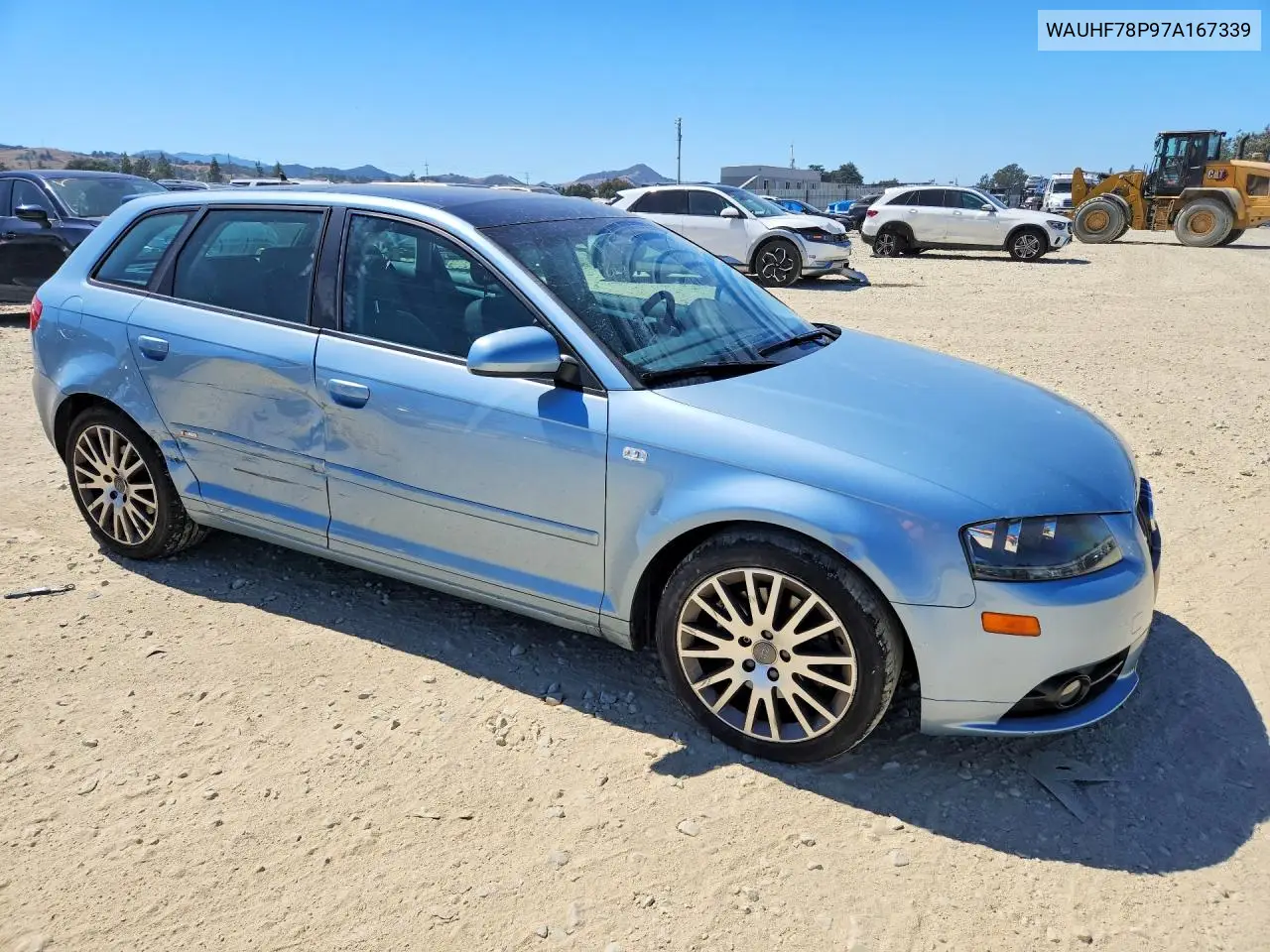 2007 Audi A3 2 VIN: WAUHF78P97A167339 Lot: 58222396