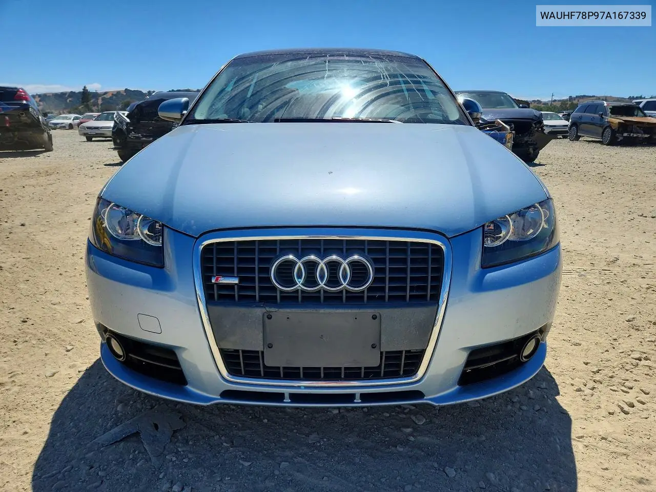 2007 Audi A3 2 VIN: WAUHF78P97A167339 Lot: 58222396