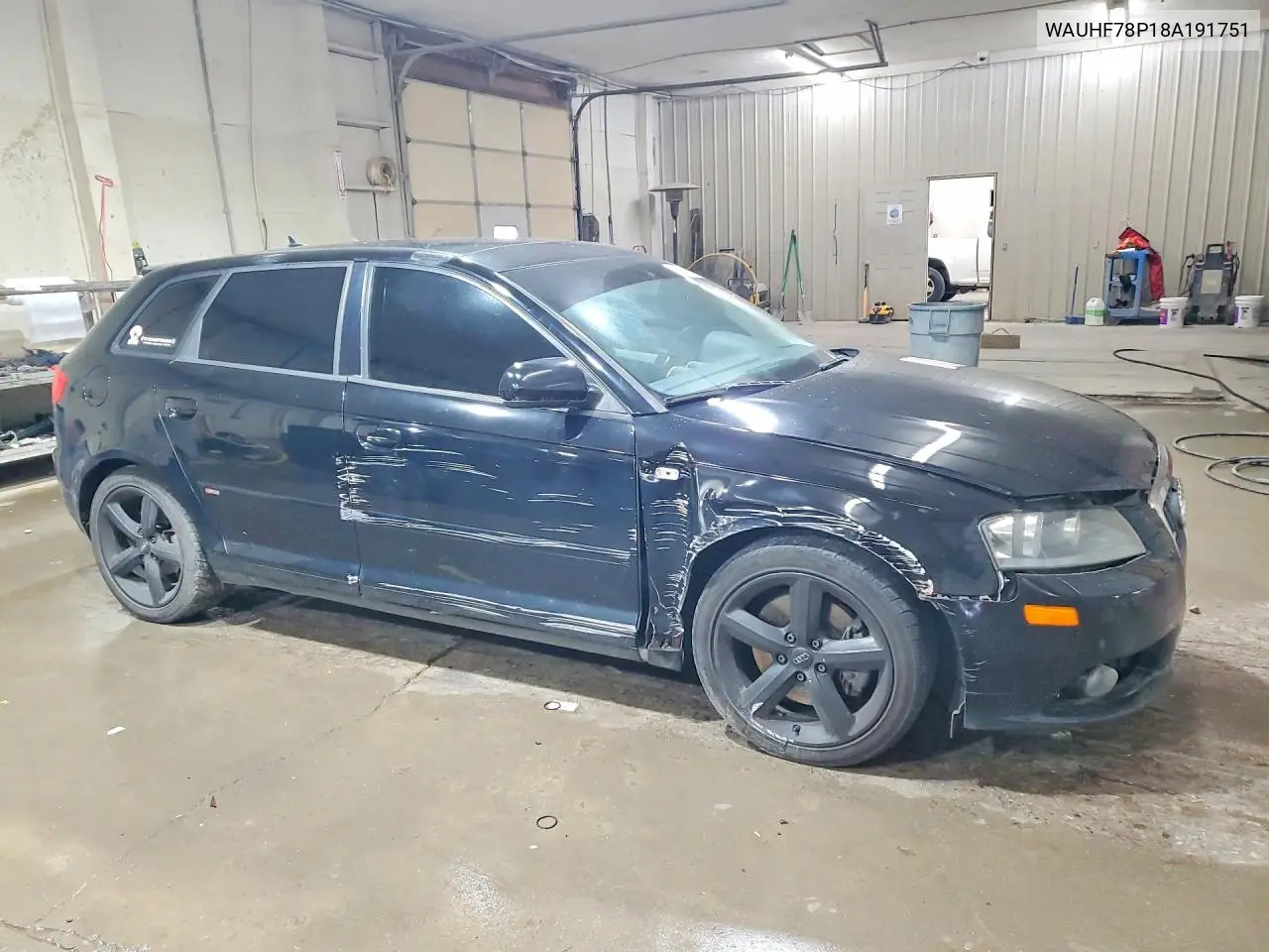 2008 Audi A3 2.0 VIN: WAUHF78P18A191751 Lot: 60578546
