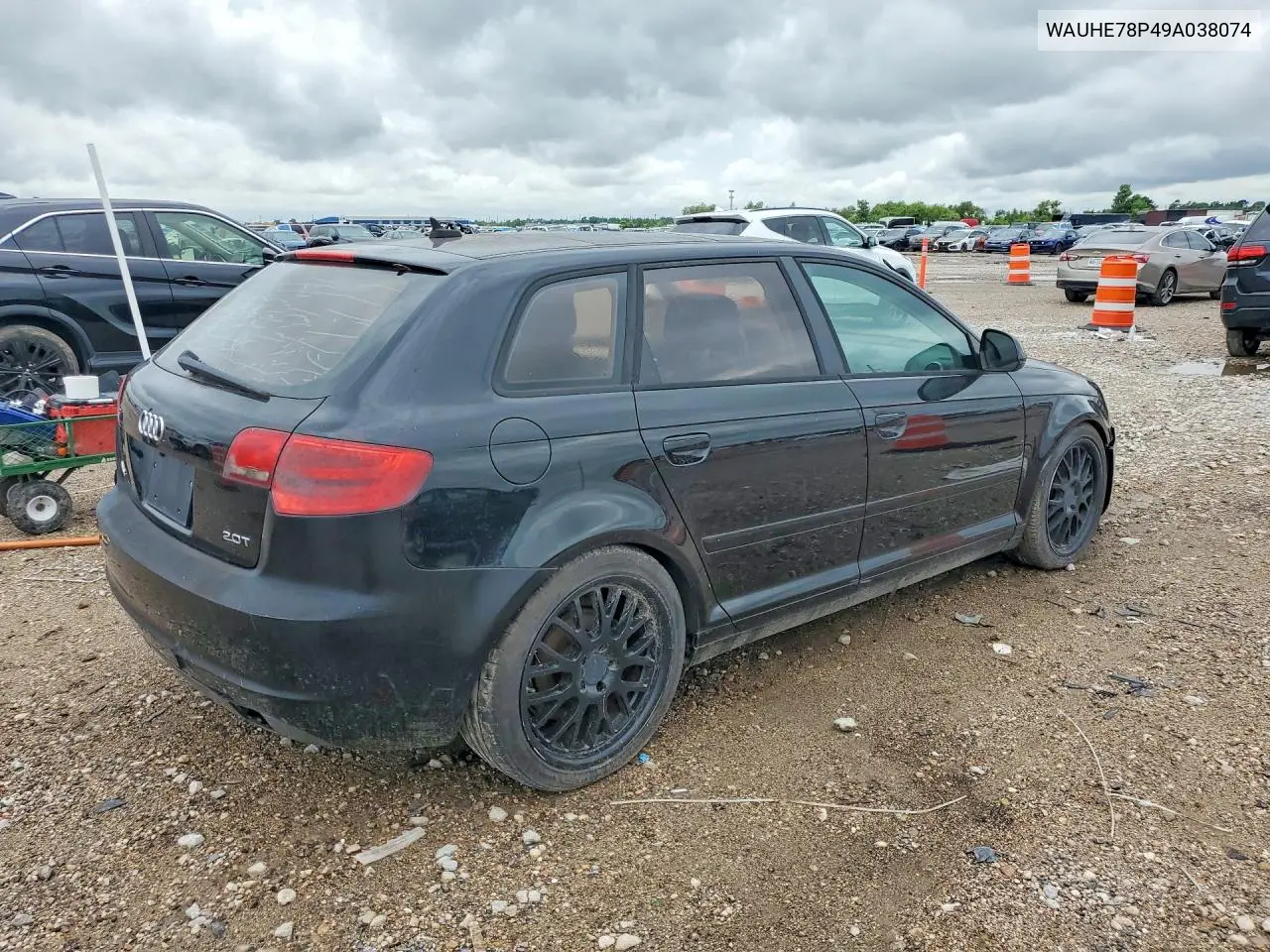2009 Audi A3 2.0T VIN: WAUHE78P49A038074 Lot: 57416396