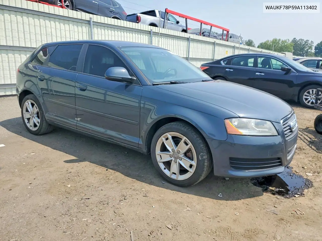2009 Audi A3 2.0T Quattro VIN: WAUKF78P59A113402 Lot: 60985056