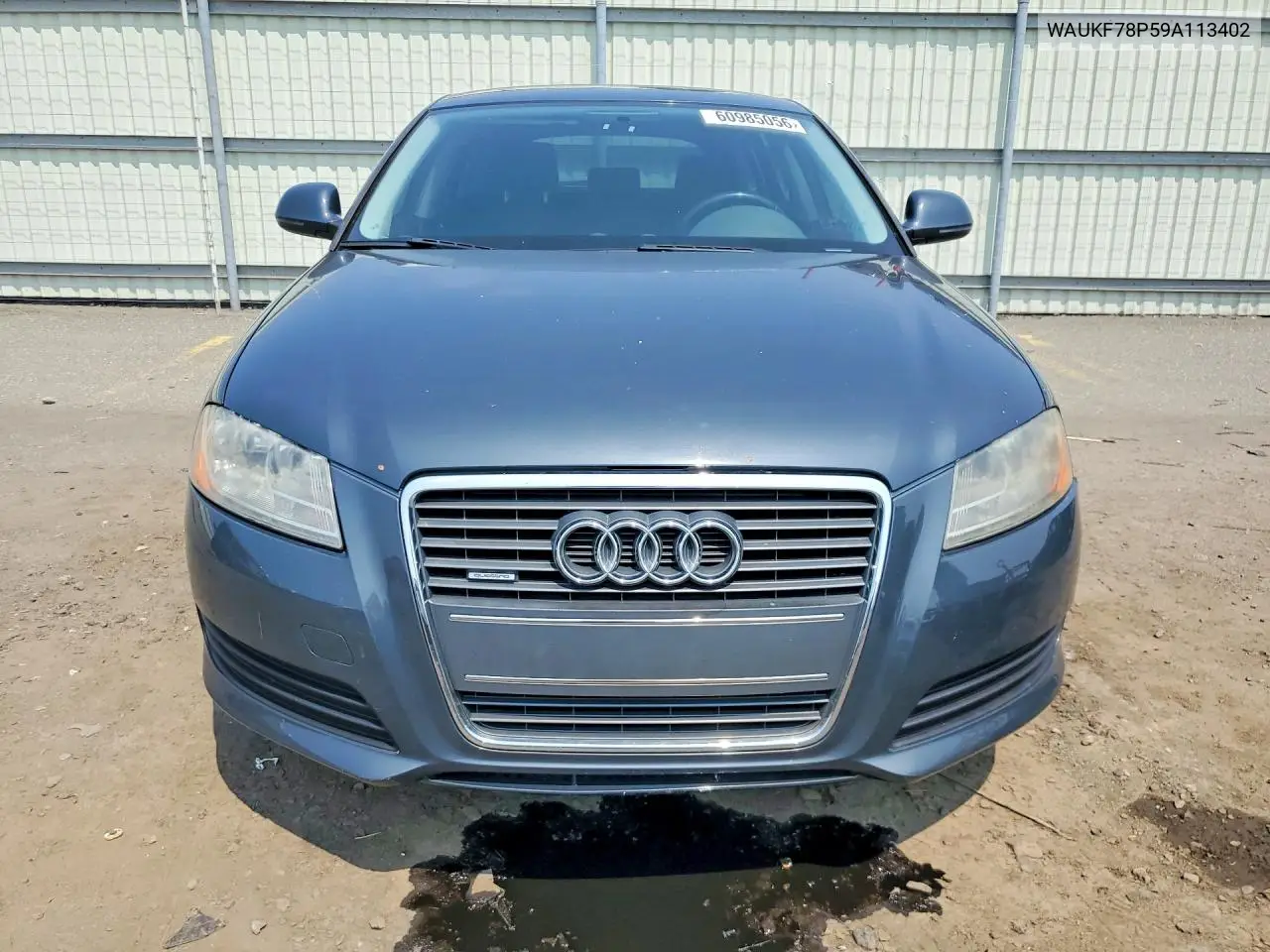 2009 Audi A3 2.0T Quattro VIN: WAUKF78P59A113402 Lot: 60985056