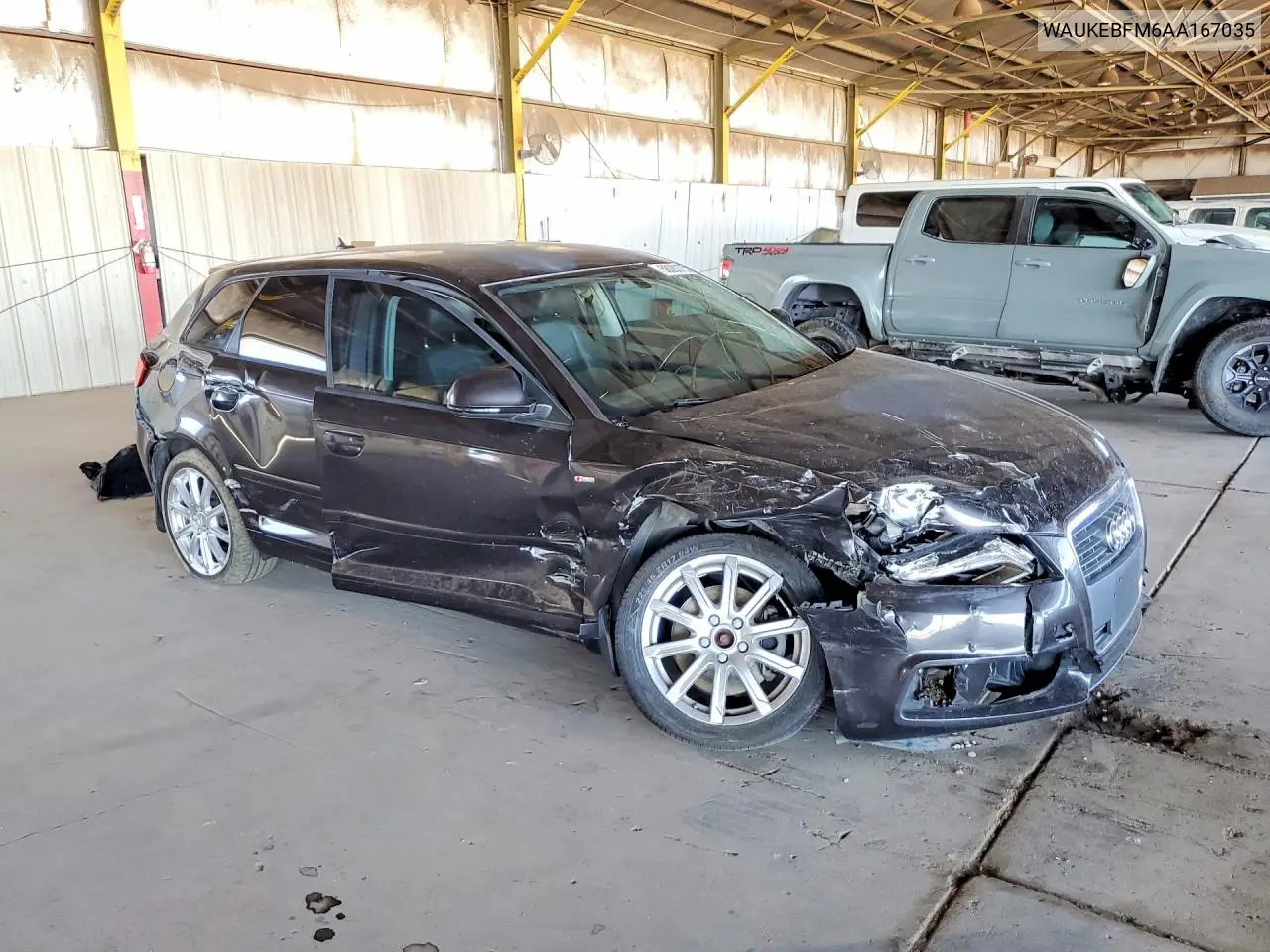 2010 Audi A3 Premium Plus VIN: WAUKEBFM6AA167035 Lot: 58283756