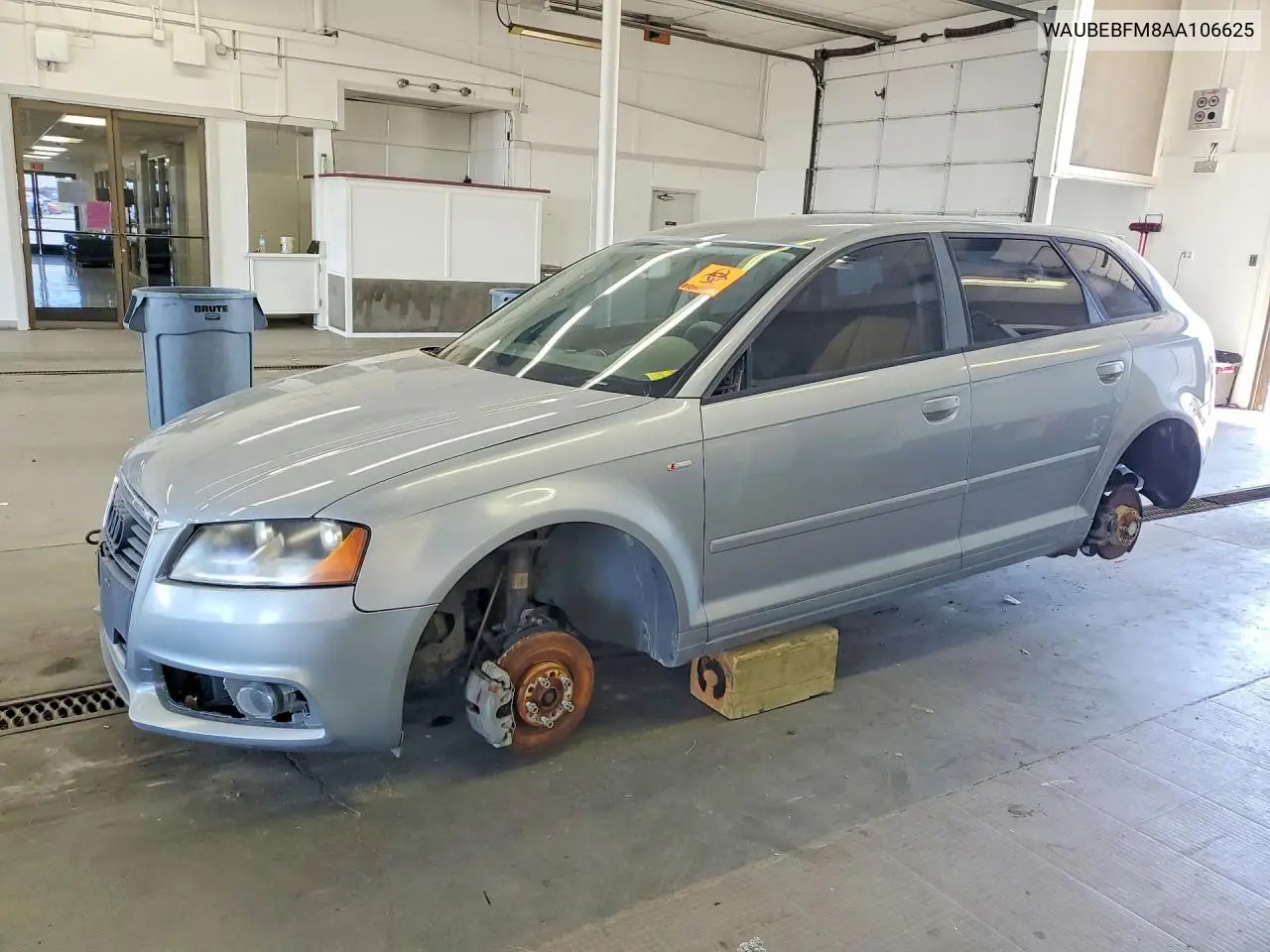 2010 Audi A3 Premium VIN: WAUBEBFM8AA106625 Lot: 58289636