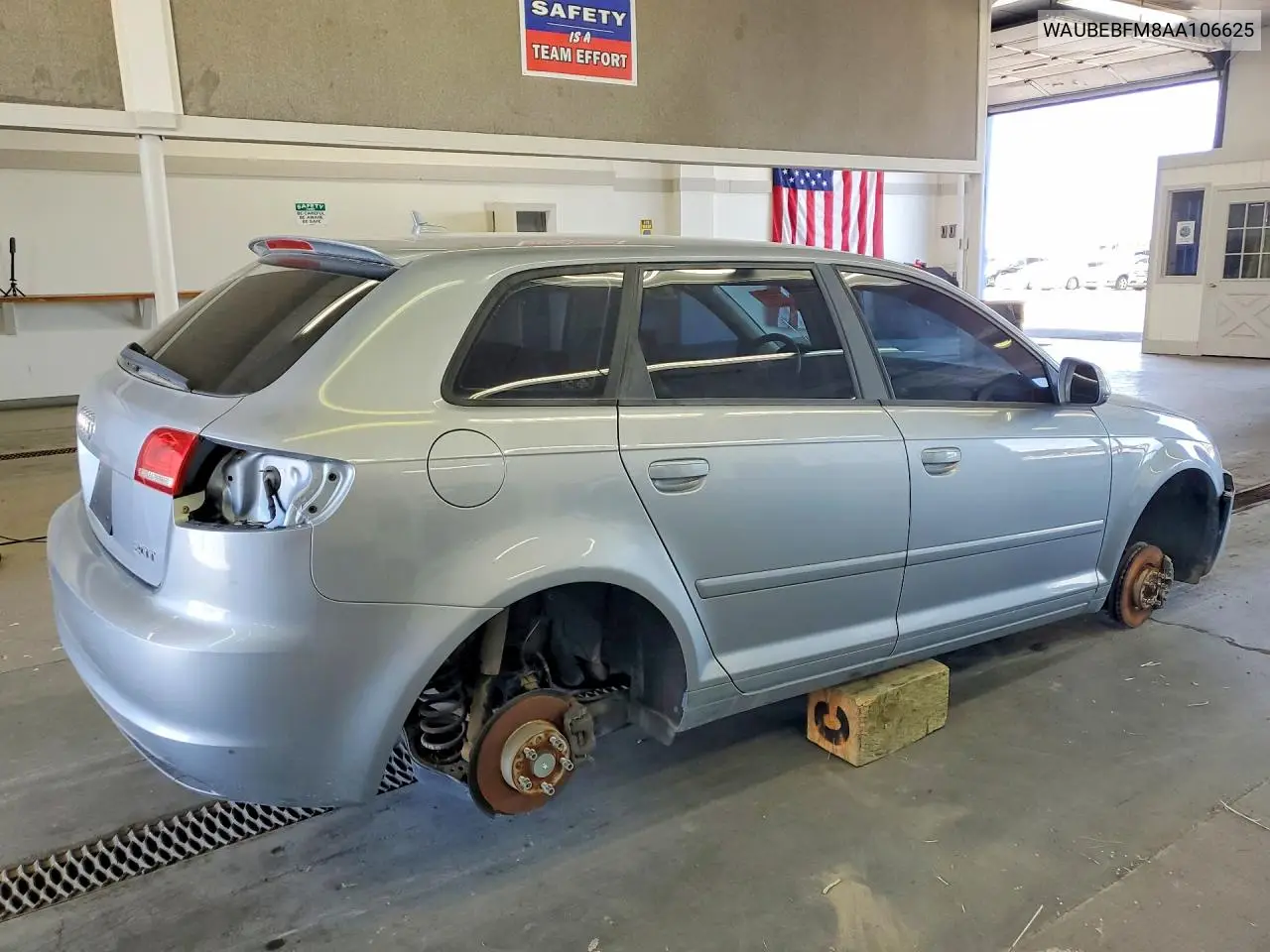 2010 Audi A3 Premium VIN: WAUBEBFM8AA106625 Lot: 58289636