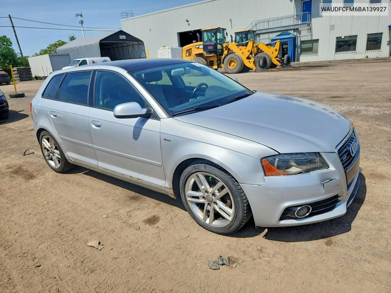 2011 Audi A3 Premium VIN: WAUDFCFM6BA139927 Lot: 55911216