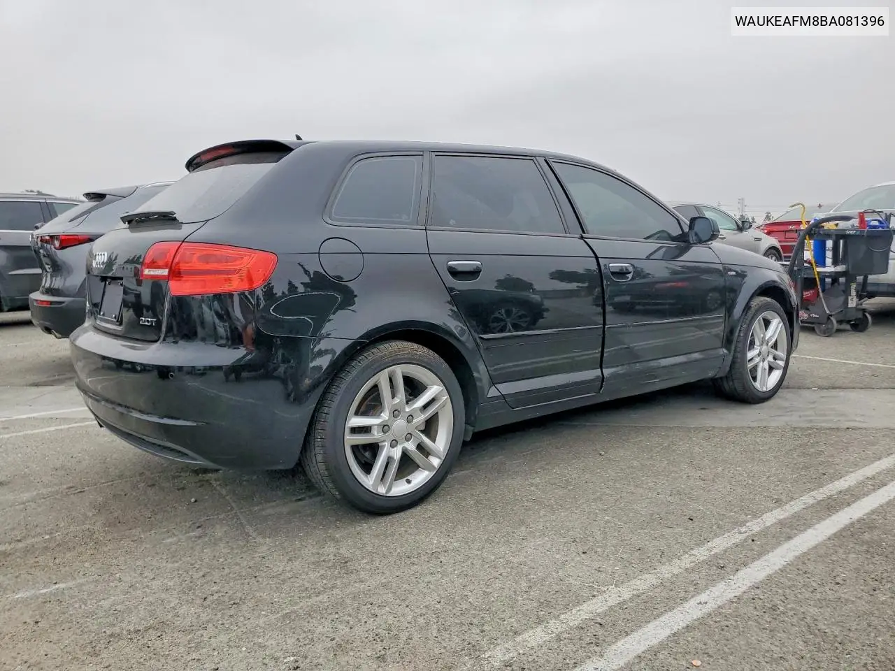 2011 Audi A3 Premium Plus VIN: WAUKEAFM8BA081396 Lot: 57419866