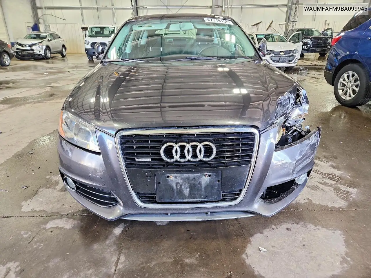 2011 Audi A3 Premium Plus VIN: WAUMFAFM9BA099945 Lot: 57748156