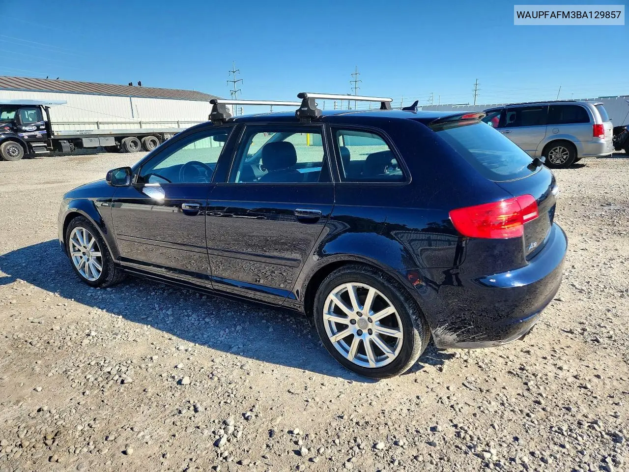 2011 Audi A3 Premium Plus VIN: WAUPFAFM3BA129857 Lot: 57756826
