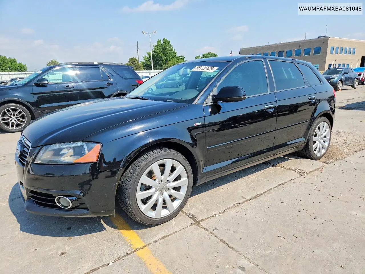 2011 Audi A3 Premium Plus VIN: WAUMFAFMXBA081048 Lot: 58112406
