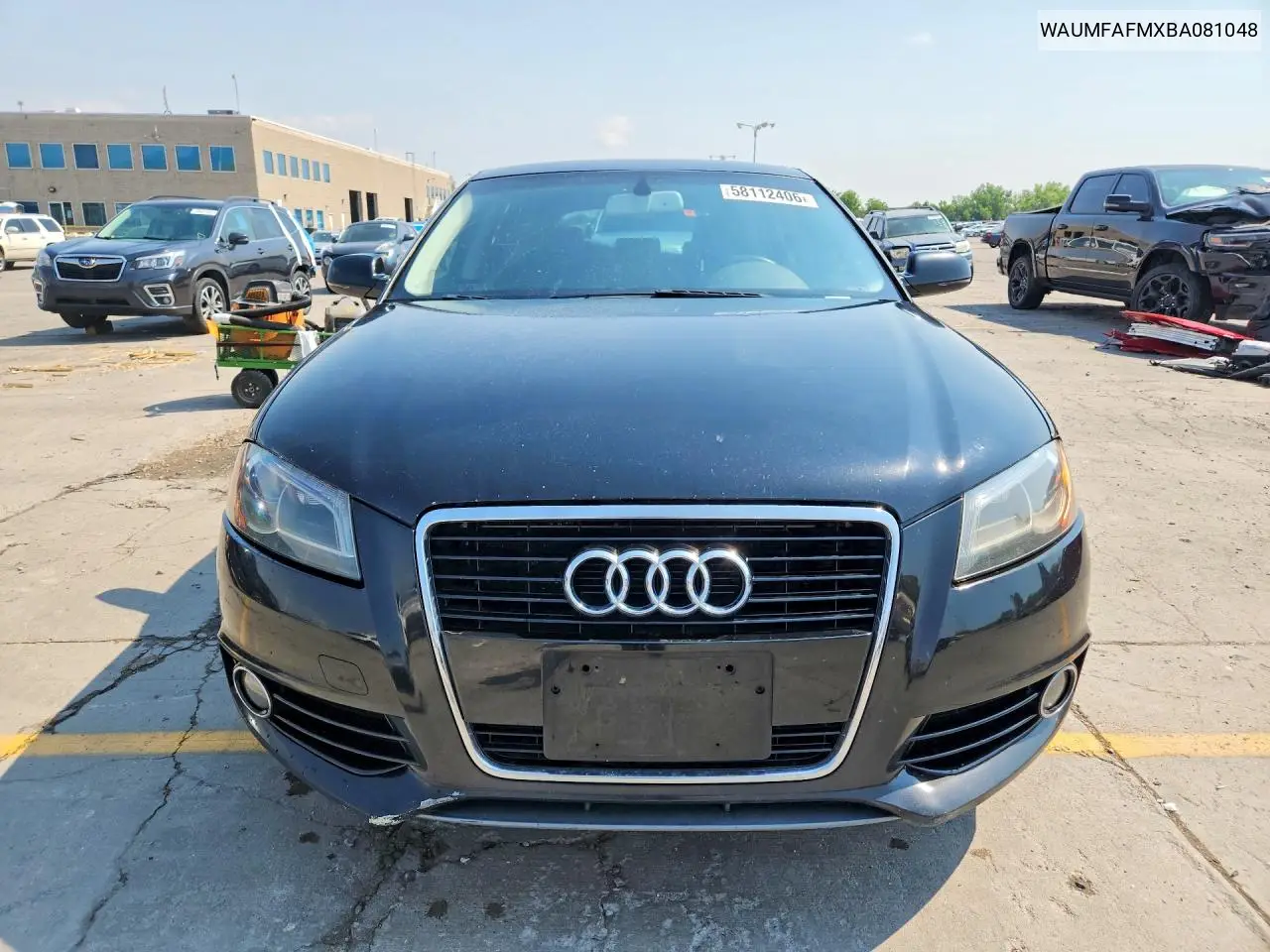 2011 Audi A3 Premium Plus VIN: WAUMFAFMXBA081048 Lot: 58112406