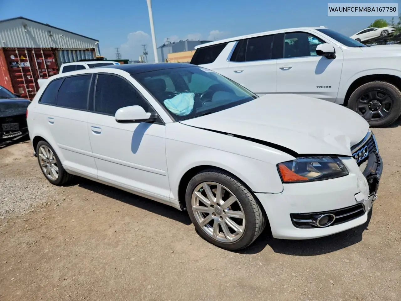 2011 Audi A3 Premium VIN: WAUNFCFM4BA167780 Lot: 59003376