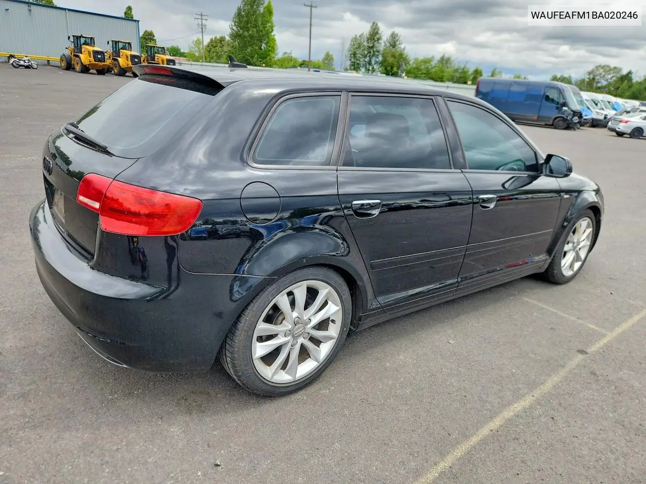 2011 Audi A3 Premium VIN: WAUFEAFM1BA020246 Lot: 59551916