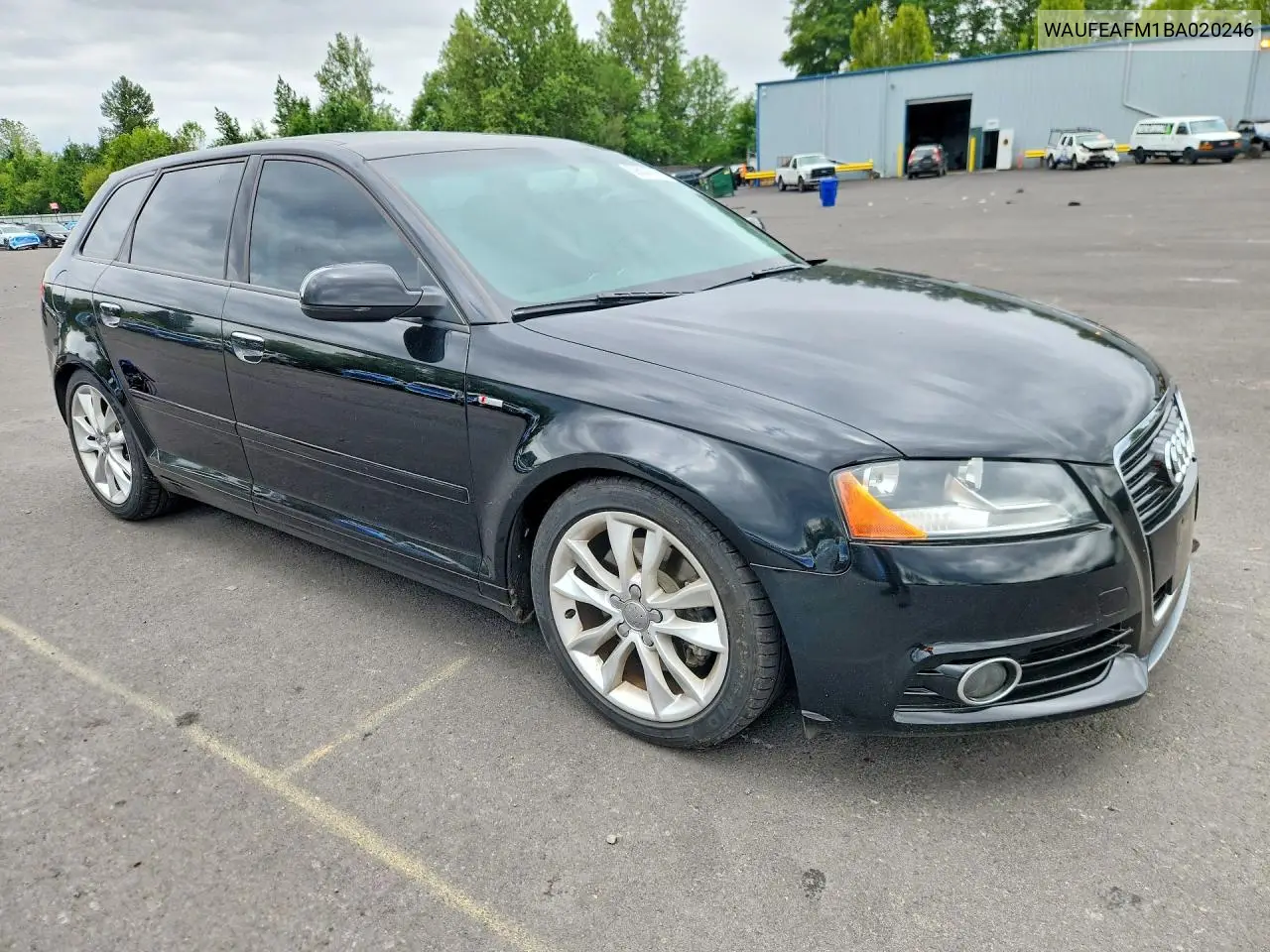 2011 Audi A3 Premium VIN: WAUFEAFM1BA020246 Lot: 59551916