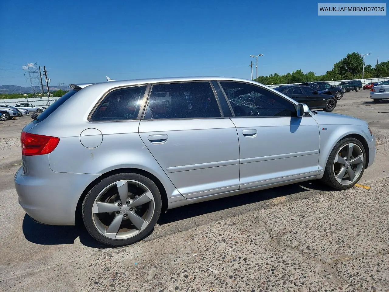2011 Audi A3 Premium Plus VIN: WAUKJAFM8BA007035 Lot: 60609966