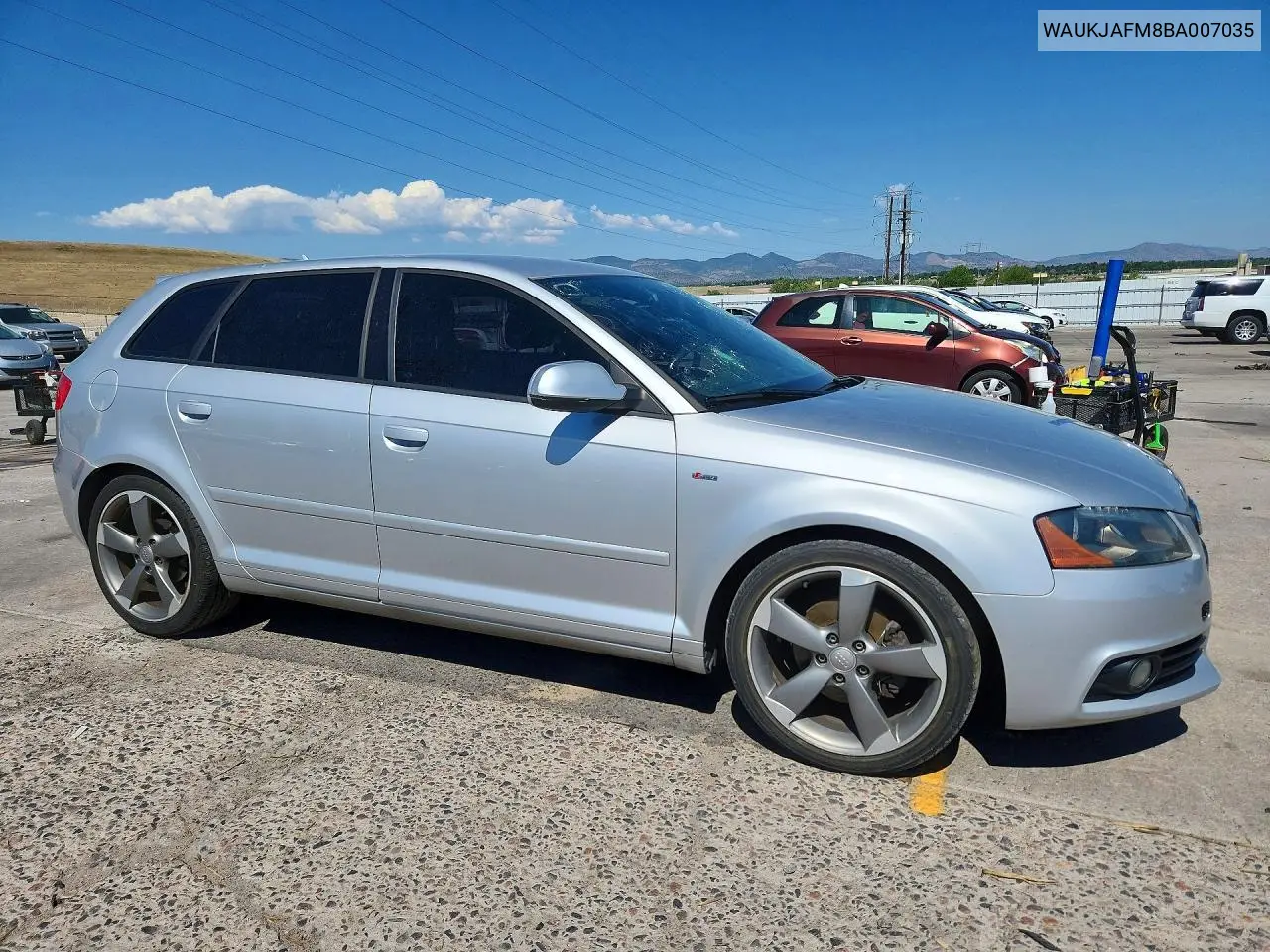 2011 Audi A3 Premium Plus VIN: WAUKJAFM8BA007035 Lot: 60609966