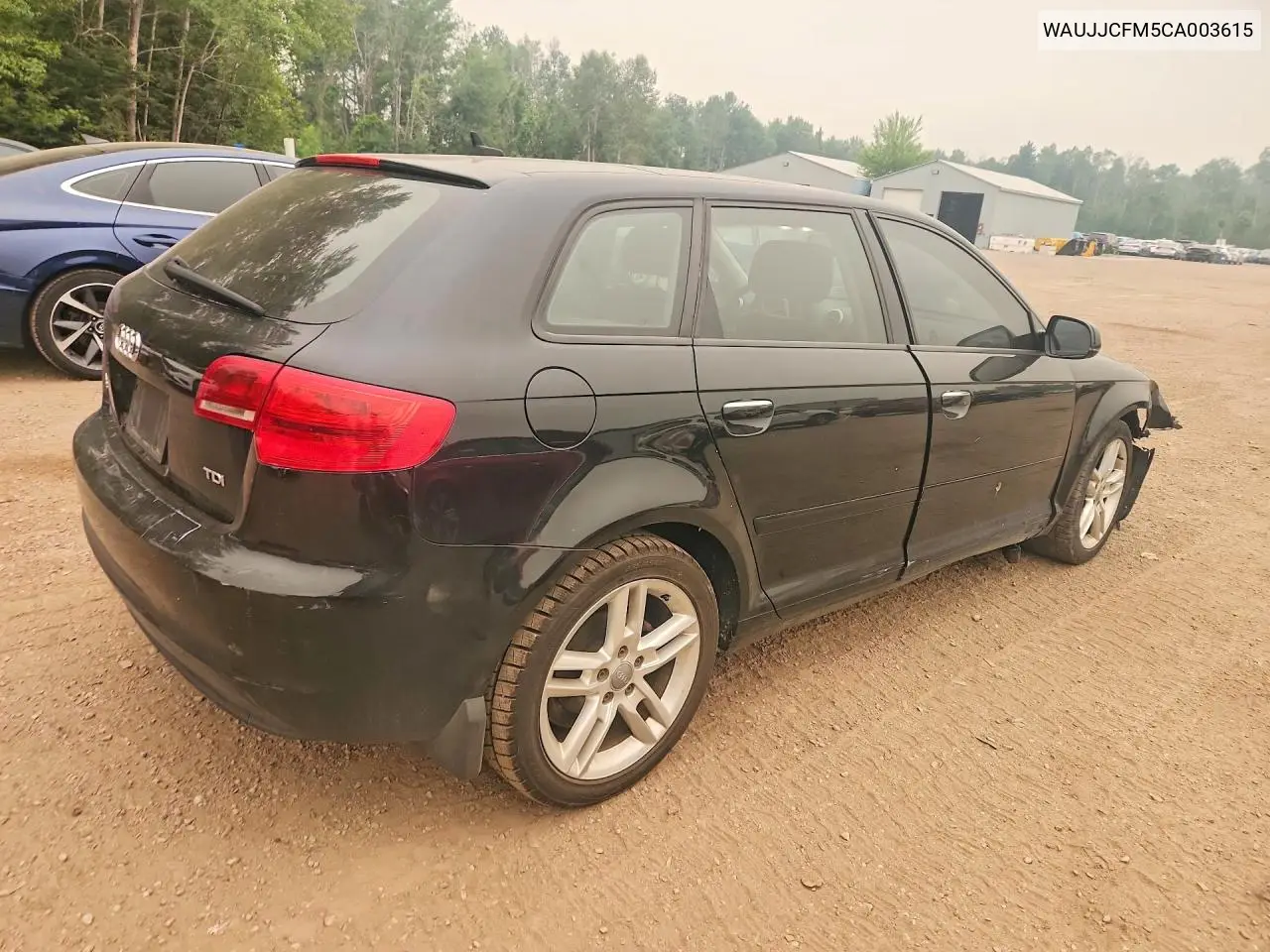 2012 Audi A3 VIN: WAUJJCFM5CA003615 Lot: 60709346